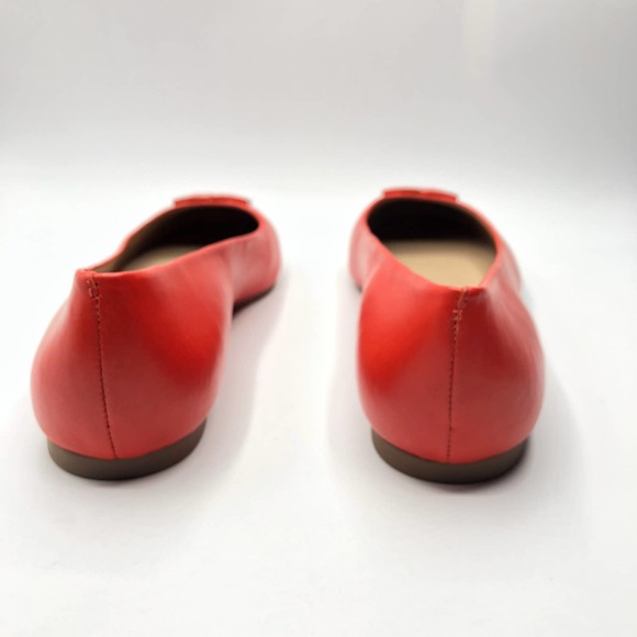 Tory Burch Lowell 2 Leather Ballet Flat Mestico Samba 9 NIB - Picture 3 of 8